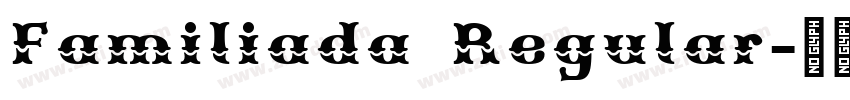 Familiada Regular字体转换